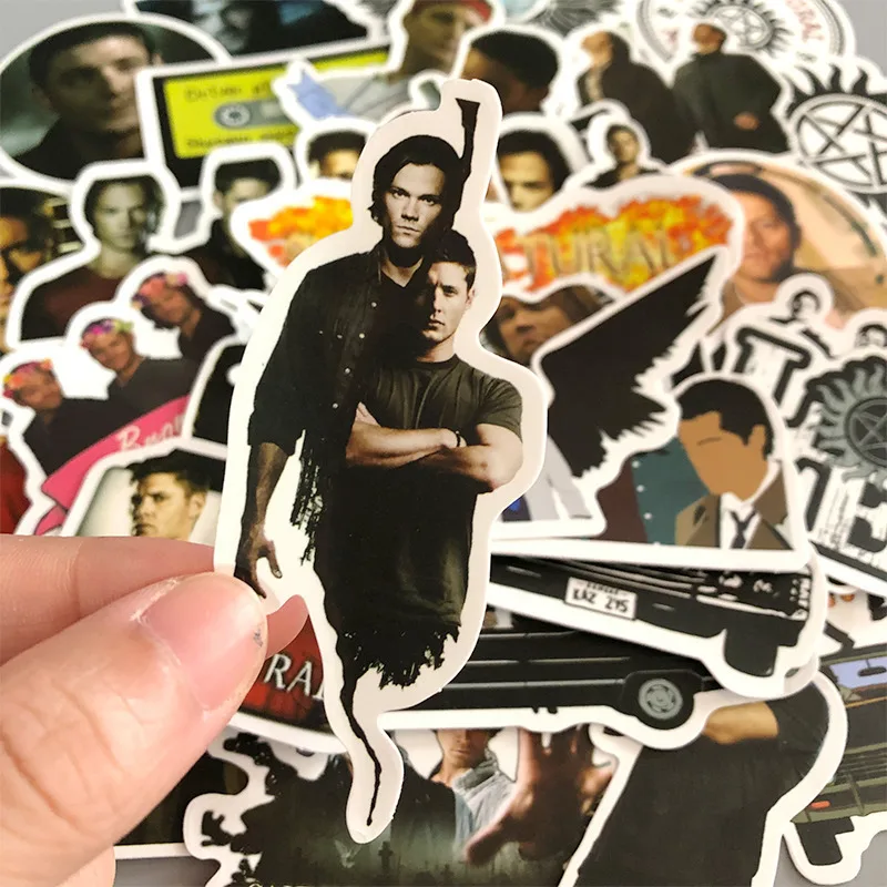 10/30/50pcs Classic TV Show Supernatural Stickers Decals Luggage Skateboard Laptop Phone Car Cool Waterproof Sticker Kids Toys