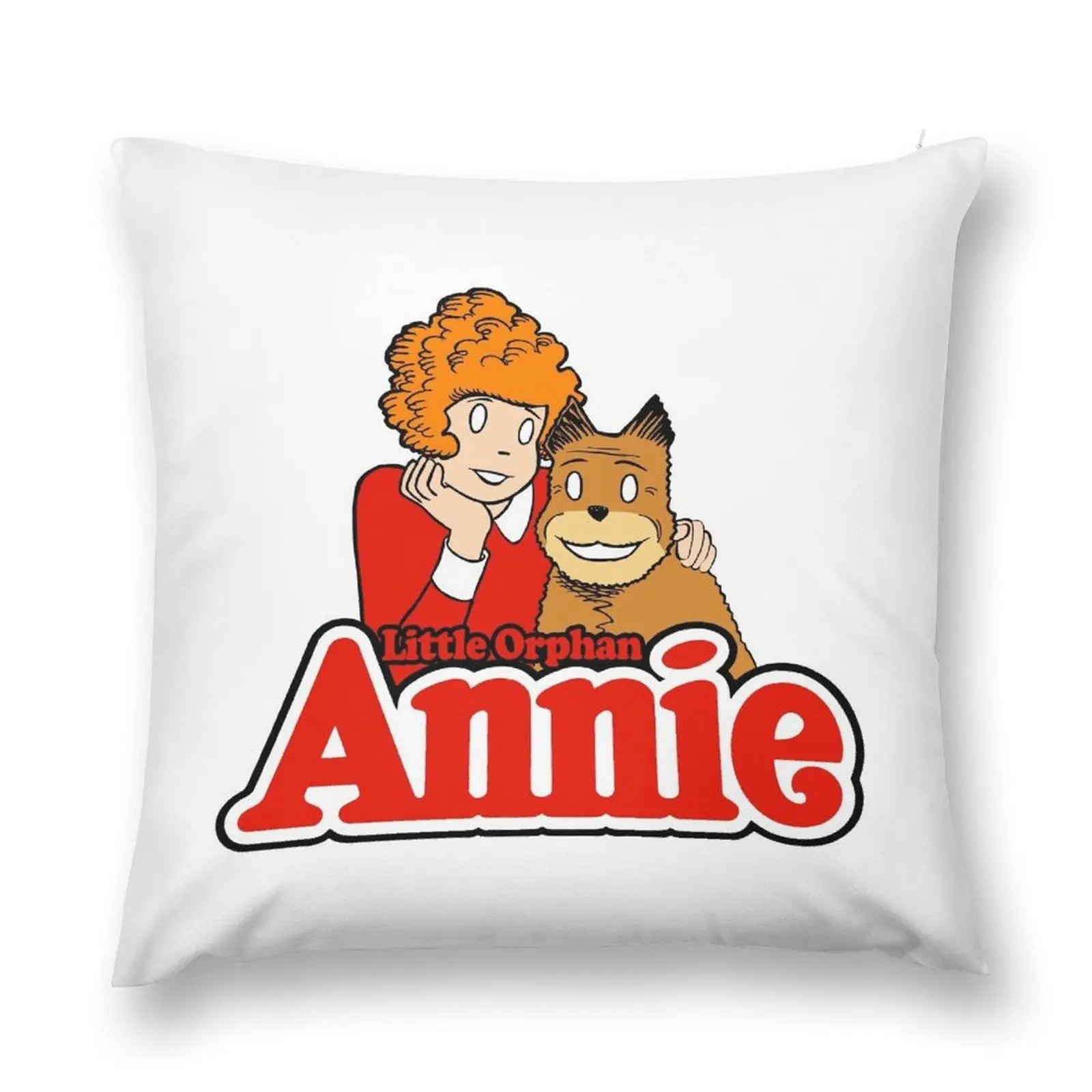 Little Orphan Annie Throw Pillow Sofa Covers For Living Room Rectangular Cushion Cover Decorative pillowcase pillow