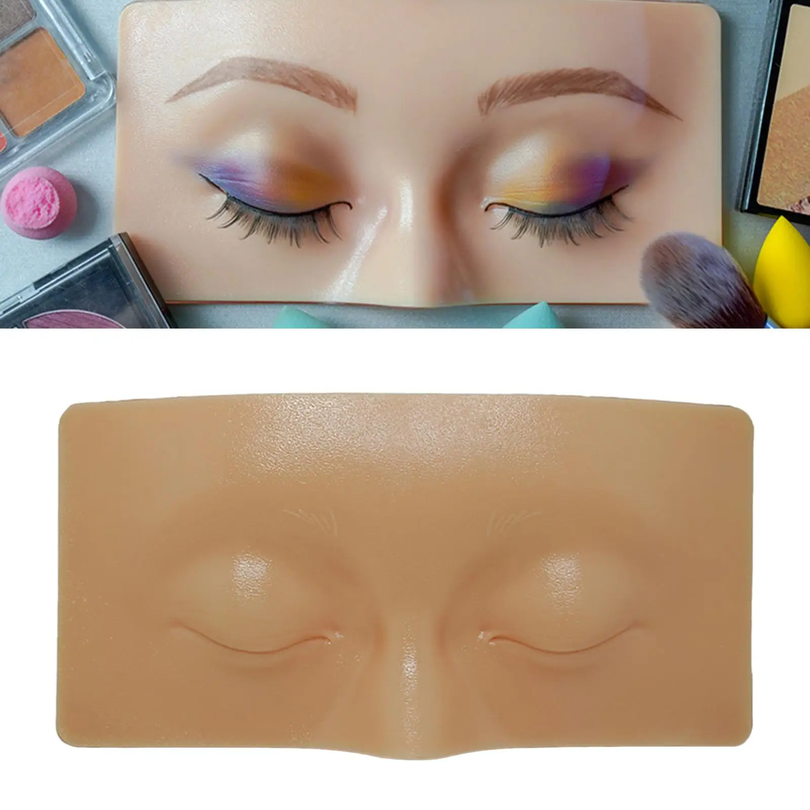 3D Make-up Praxis Gesicht wieder verwendbare Praxis Augen Make-up für das Training