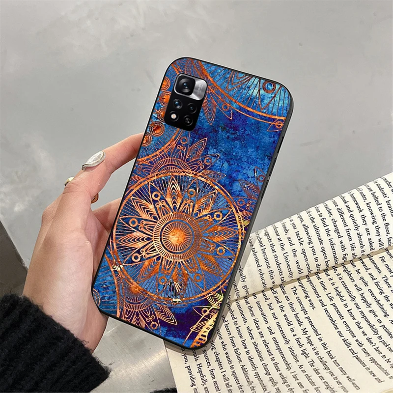 Phone Case For Xiaomi Redmi note 13 12 Pro 11S 11 10 Pro 10S 12S Redmi 10 13C 9C Mandala Case