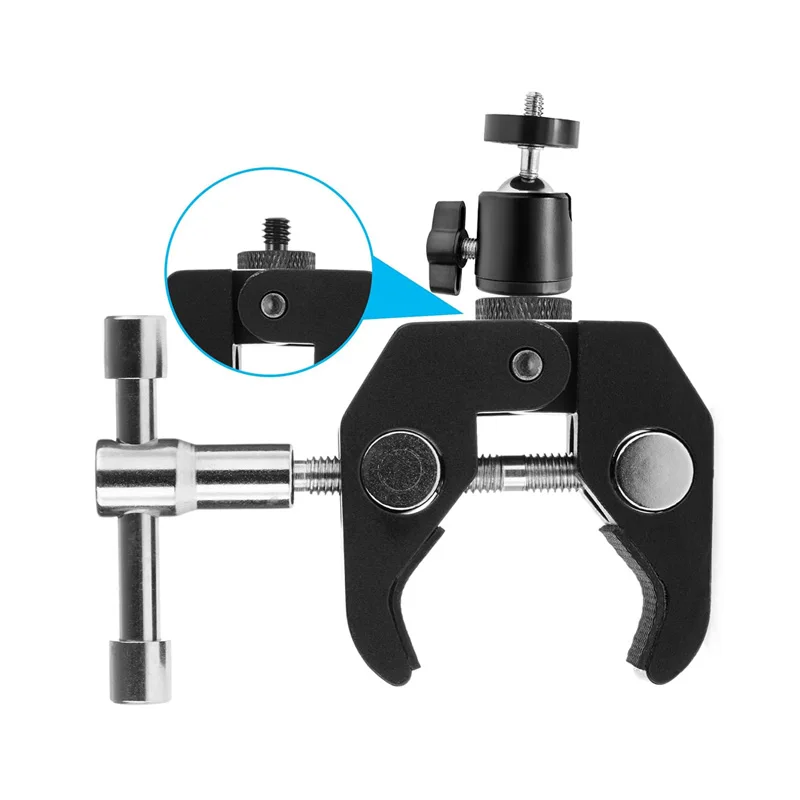 Für Kamera Stativ Mikrofon 1/4 "Stecker auf 1/4" Außengewinde Stativ Schraube Adapter Doppel Kopf Stud Standard Montage gewinde Konverter – Detail 4