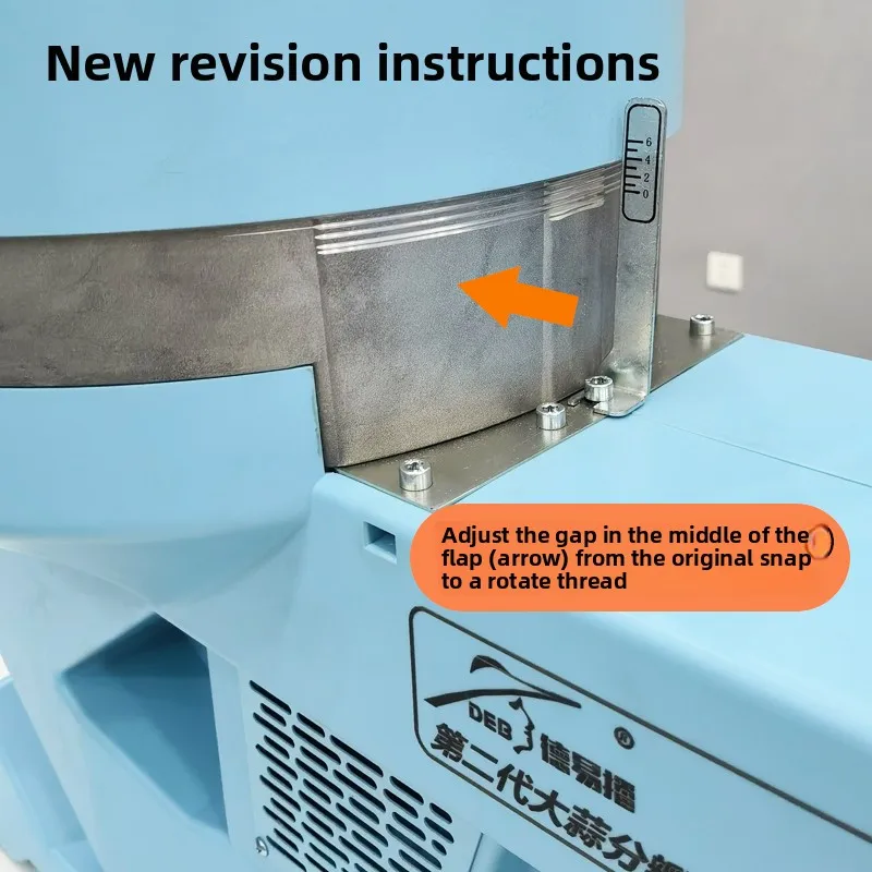 Medium-Sized Grinding Disc Type Garlic Seed Peeling Machine, Silicone Rubbing Machine, Garlic Seed Splitting Machine