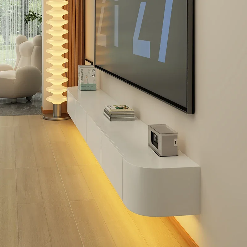 Mueble de Tv Para salón de exhibición nórdica, mueble central flotante Para televisión, escaparate Universal Para dormitorio, Mueble Para Tv