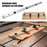 Table Saw Sled Runners Miter Slot Runner Slider Bars 450Mm Accurate Aluminum Alloy Tools For Project Construction Craft