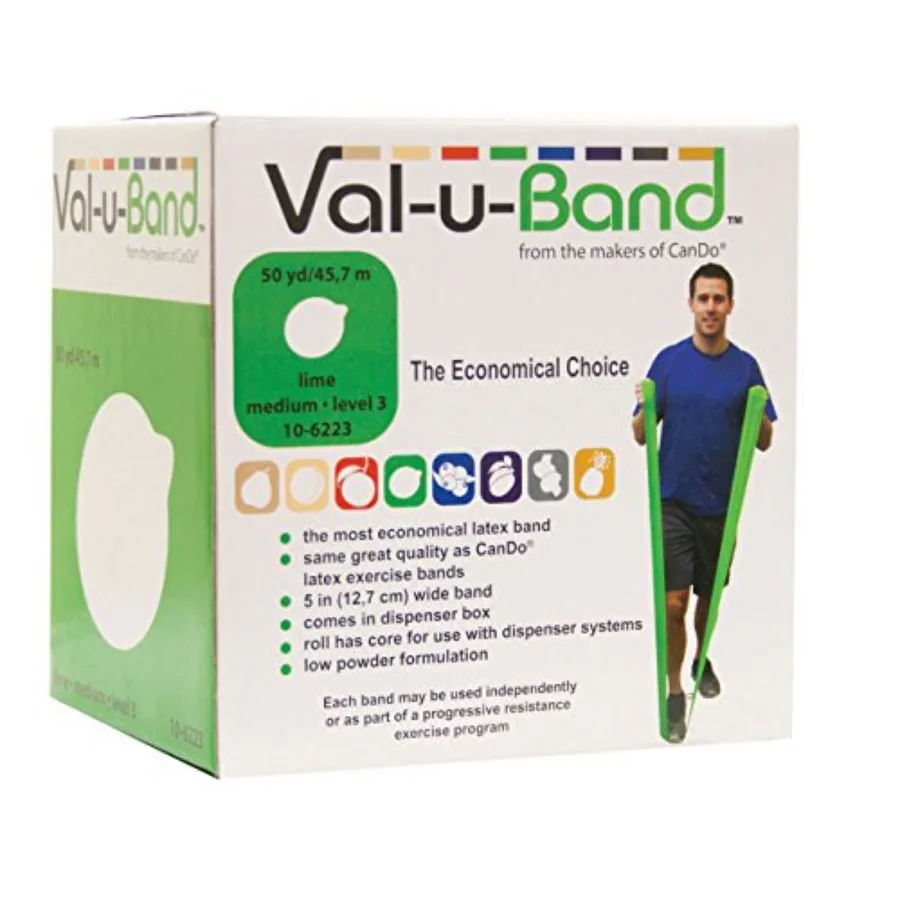 

Lime Exercise Band for Fitness Training Resistance Band with High Elasticity and Durable Material