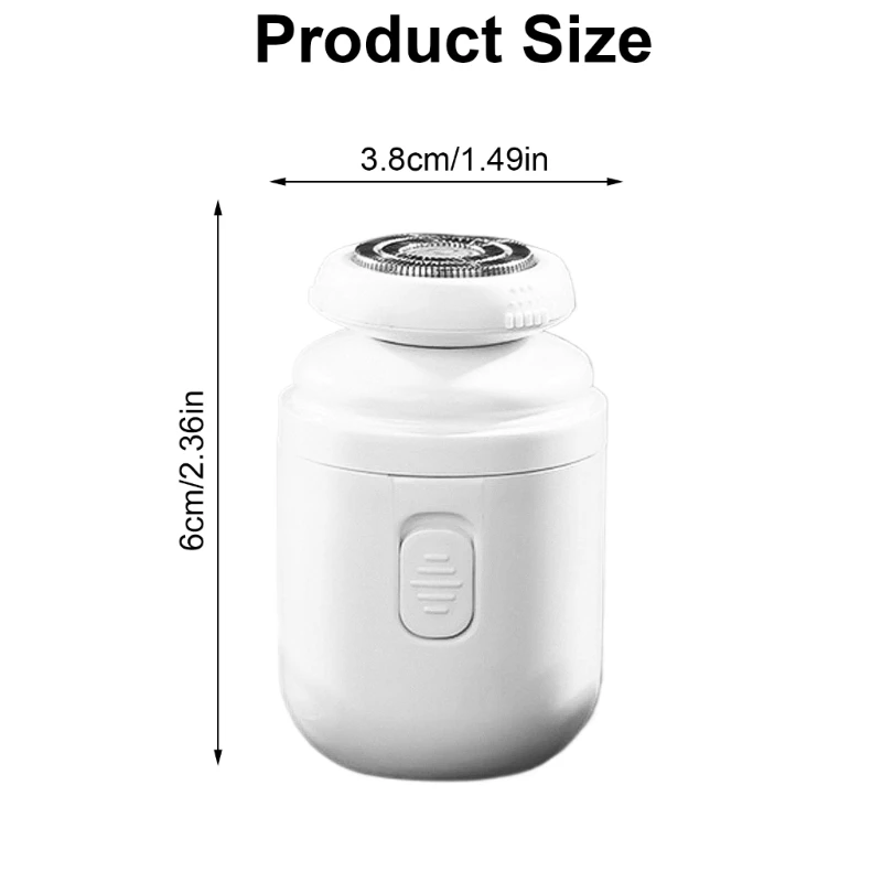 ขนาดพ็อกเก็ตผมTrimmer USBชาร์จเครื่องโกนหนวดTravelเครื่องโกนหนวดไฟฟ้าสำหรับMan 918D