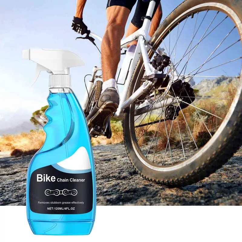 Chain Cleaning Agent For Bicycle Maintenance Cleaner Chain 120ML Cleaner For Bike Cycling Equipment Efficient Chain Maintenance