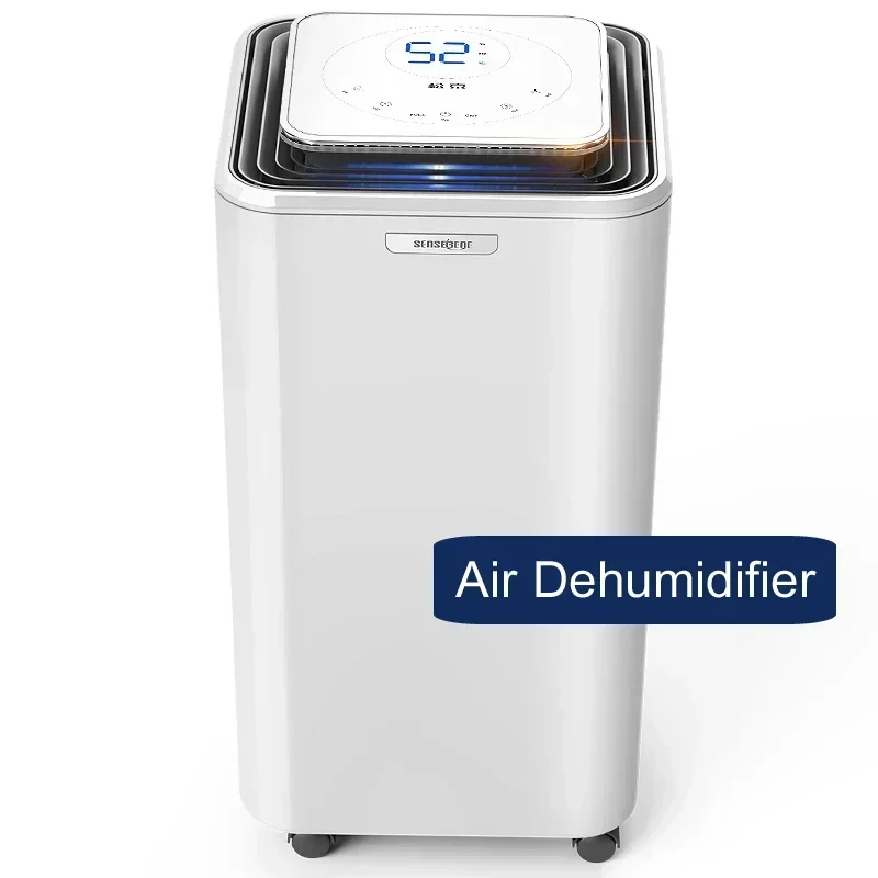 New 23L / Day Efficient Dehumidifier Home Bedroom Clothes Dryer Low Noise Dehumidifier Commercial High Power Absorption Dryer