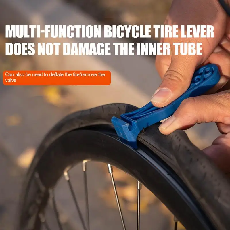 Multifunctional Tire Lever Tire Removal Repair Pry Rod Fine Workmanship Cycling Tire Lever Tool For Every Cycling Enthusiasts