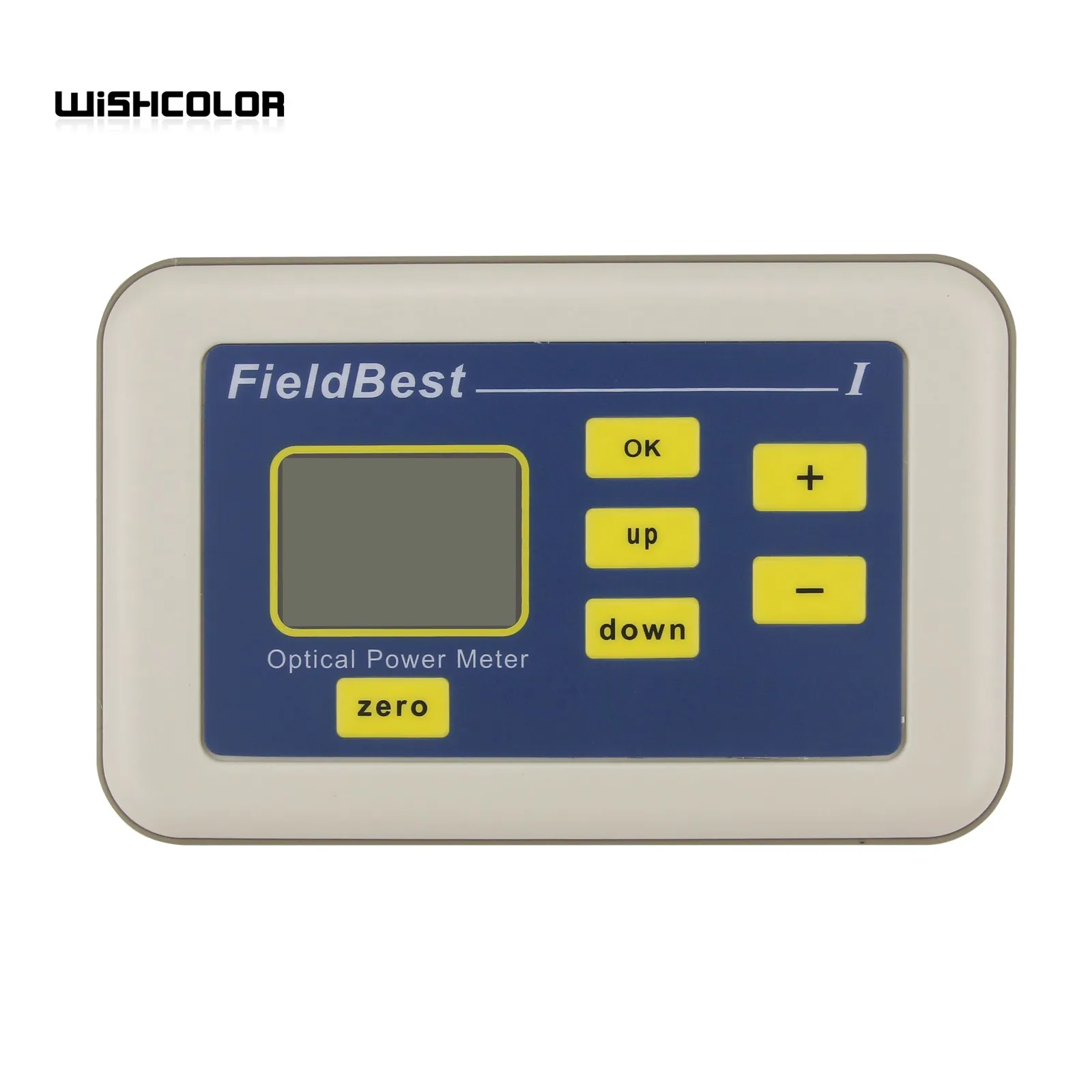 Wishcolor 0.1mW-2W Optical Power Meter Laser Power Meter Full Wavelength High Accuracy Resolution 0.1mW