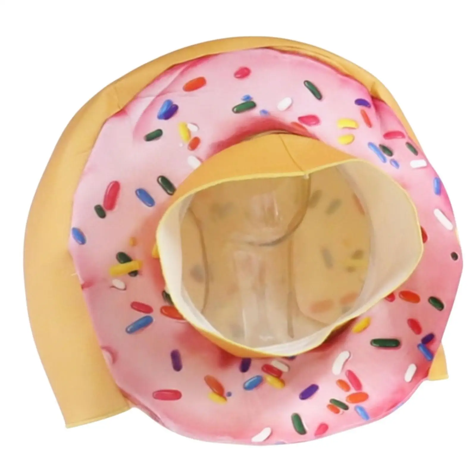 Donut Hat Cosplay Selfie Hat Funny Costume Cap for Party Fancy Dress Holiday