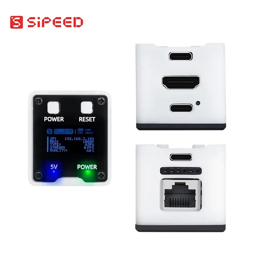 Sipeed NanoKVM PiKVM 미니 원격 제어 작동 및 유지 관리 서버 HDMI Raspberry Pi 원격 직렬 포트 LicheeRV Nano 썸네일 2