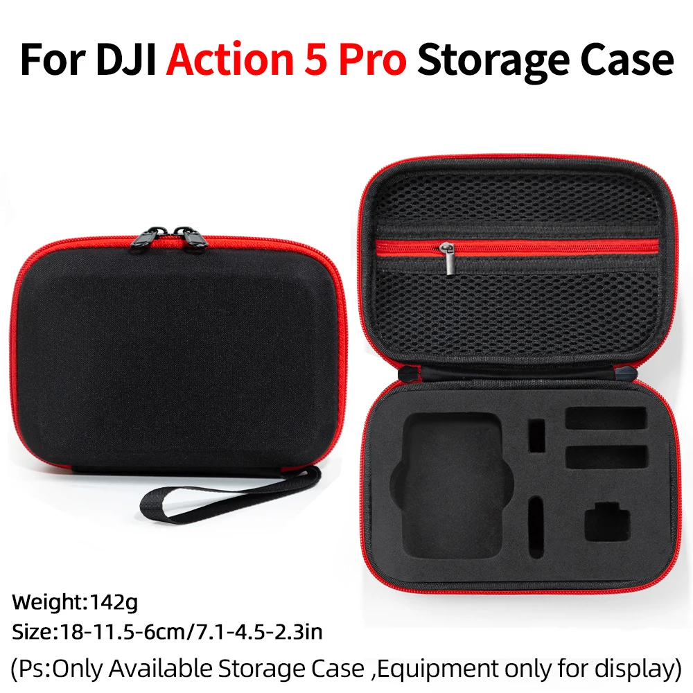 Handbag  For DJI Action 5 Pro Carrying Case Travel Bag Camera Accessories for DJI Osmo Action 5 Pro Storage Bag Protective Box