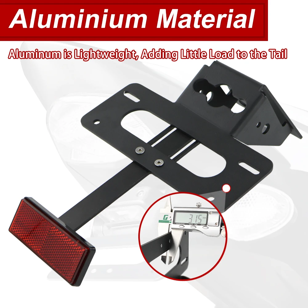 Fit For SUZUKI GSX-S1000F 2015-2021 GSX-S1000 2015-2026 GSX-S750 GSX-S 950 Fender Eliminator Rear Tail Tidy License Plate Holder
