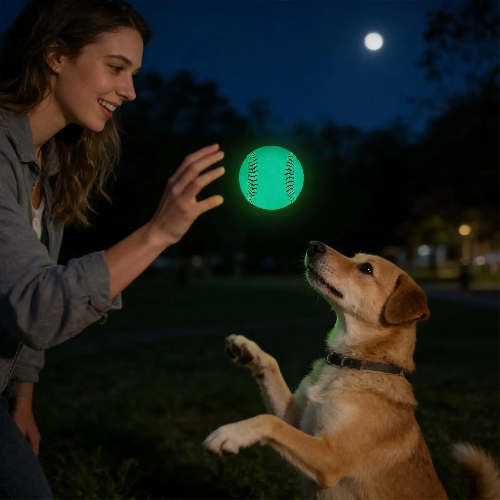 

Светящийся в темноте бейсбольный мяч, светящаяся в темноте экипировка для софтбола, светящийся бейсбольный мяч для тренировок в помещении и на улице, для спортзала и двора.