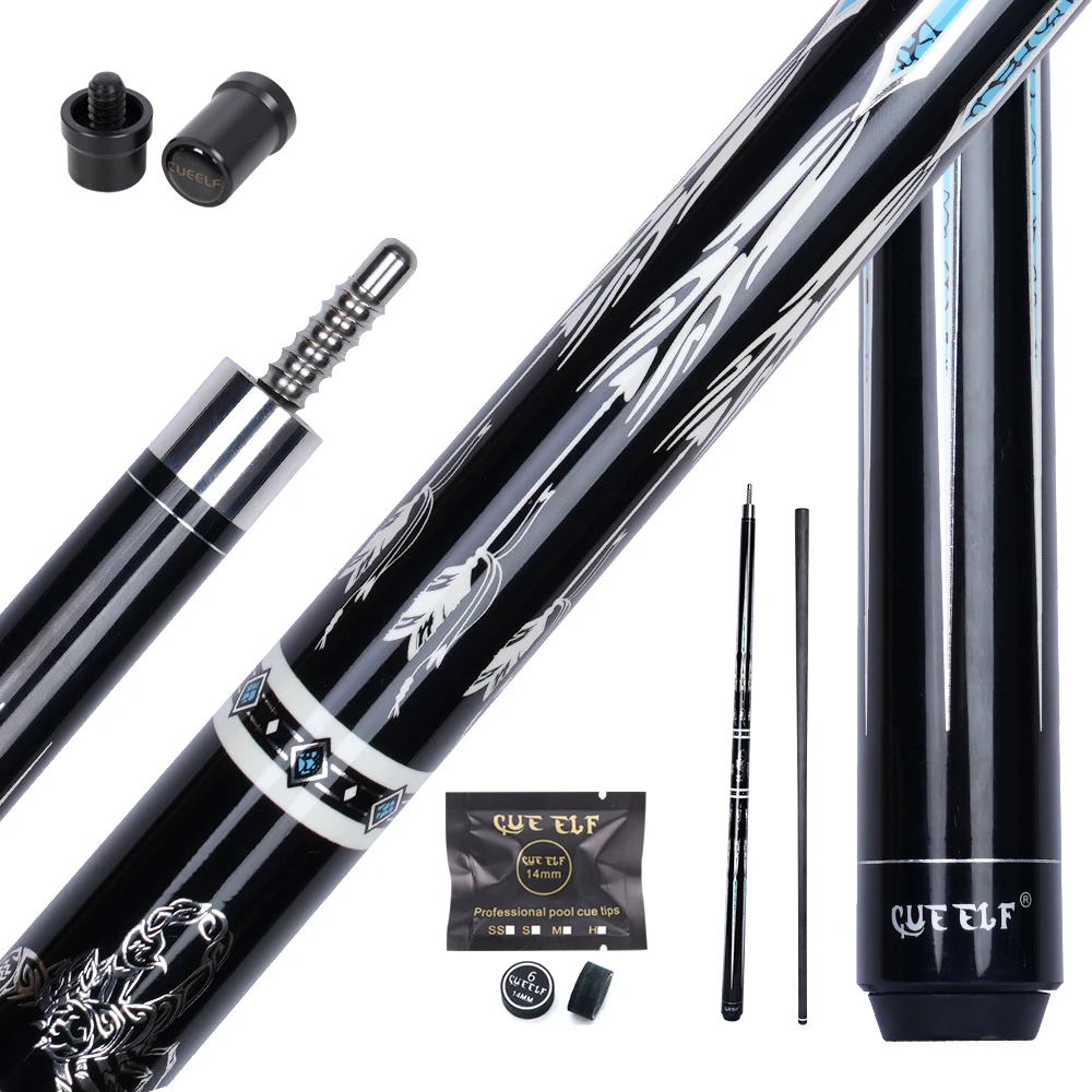 

12.5mm Professional BIlliard Pool Cue Carbon Fiber 58 Inch Pool Cue Stick
