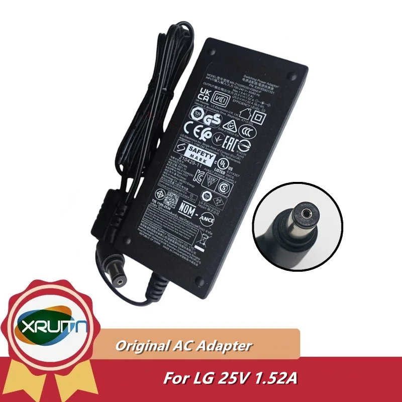 

25V DA-38A25 MS-Z1520R250-038A0-P EAY65901101 AC Adapter DYF-2430 For LG SH4 SH5 LH7 SOUNDBAR NB3730A NB3540 SN4 SK5Y Charger