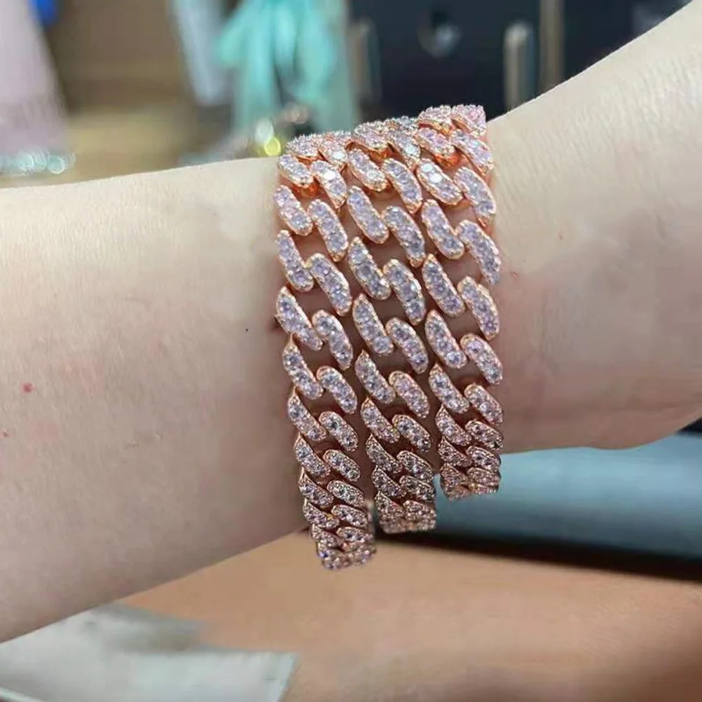 

1Pcs Cuban Chain Male Bracelet Creative Alloy Hand Rope Durable Unique Wrist Bangle Fashion Daily Wear Accessory