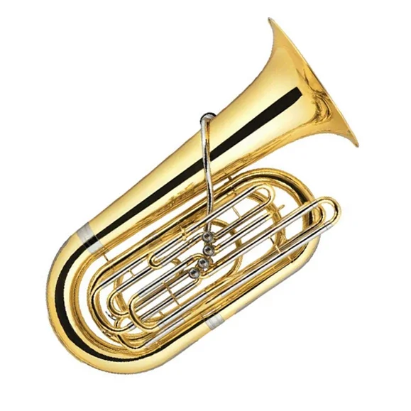 

High Grade Gold Lacquer BB Tuba for Sale