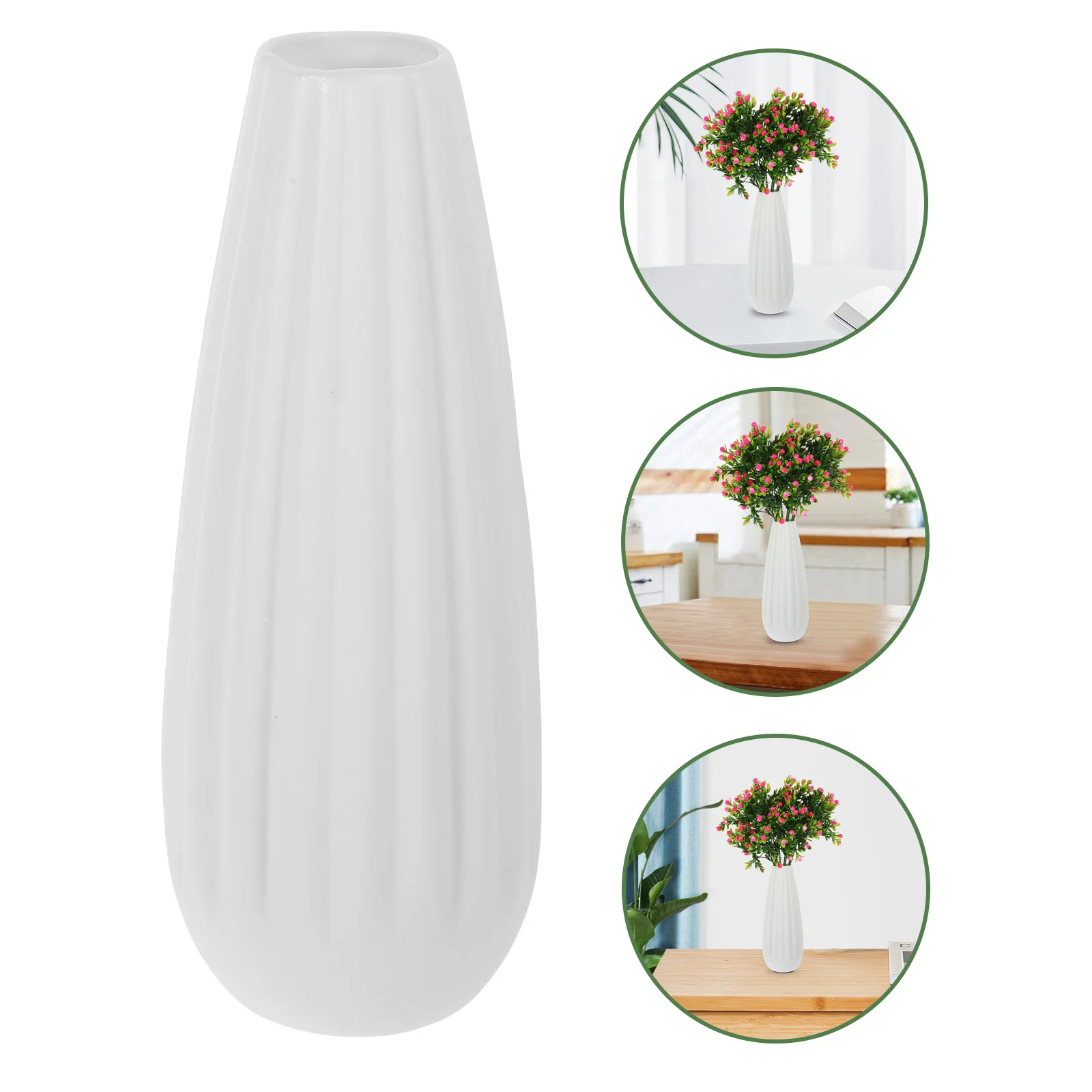 

Chic Ceramic Flower Pot Small Tabletop Desktop Planter Container Ideal for Indoor Plant Decoration Plant Pot Ceramic Flowerpot