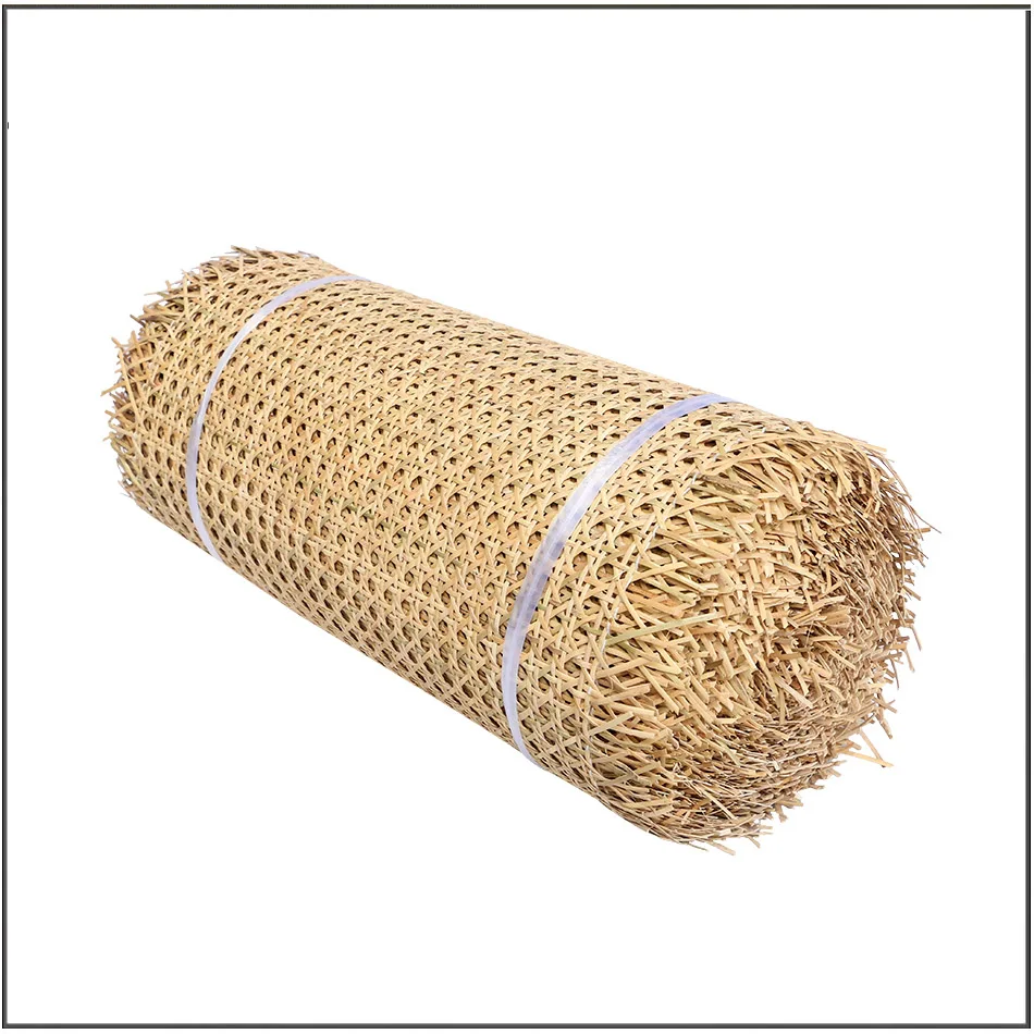 55x60 90cm 1-15metre Natural Rattan Octagonal Decoration Cane Webbing Real Indonesia Rattan Wall Decor Furniture Repair Material