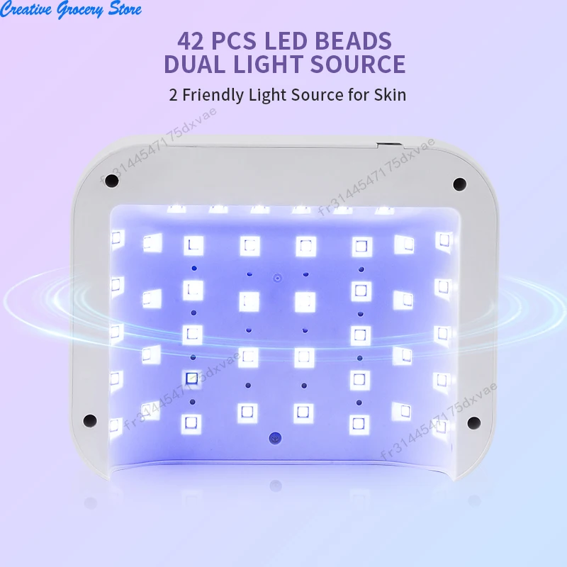 Oplaadbare UV LED-nagellamp Professionele droger Draadloze gellakdrooglamp voor manicure met ingebouwde batterij Nail Art