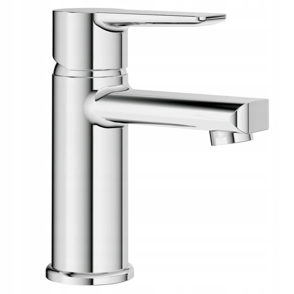 Lavo Chrome Vloerstaande Wastafelkraan met Enkel Handvat