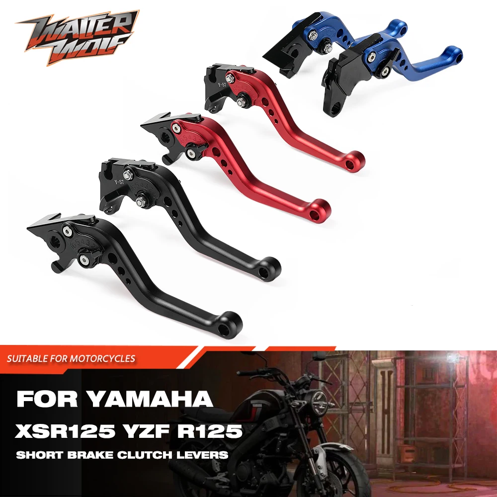 

Brake Clutch Levers Adjustable For YAMAHA XSR MT YZFR 125 R125 2021 2023 Motorcycle Master Cylinder Lever XSR125 YZFR125 MT125