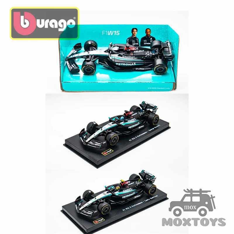 Bburago 1:43 F1 W15 E Performance Model Car