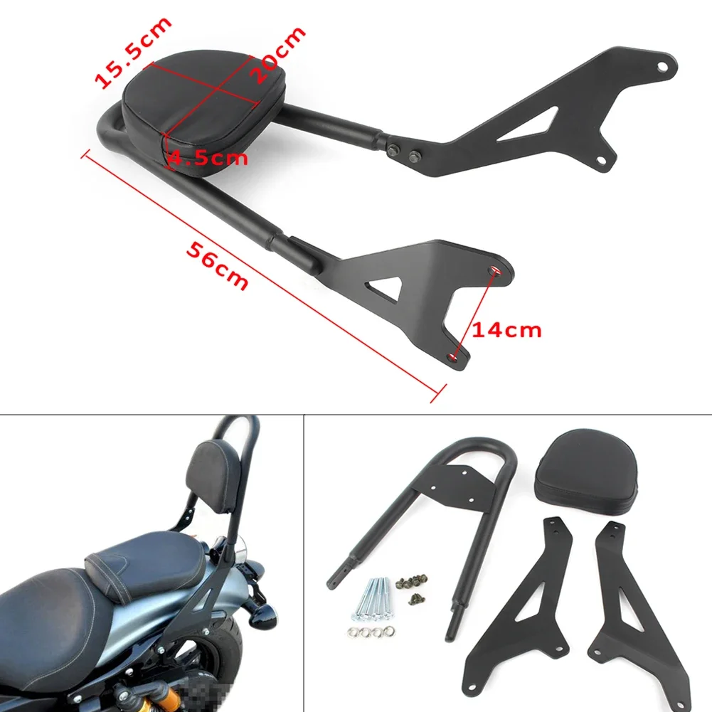 

Motorcycle Sissy Bar Seat Passenger Backrest Rack For Yamaha Star XVS950 Bolt XV950 2014 2015 2016 2017