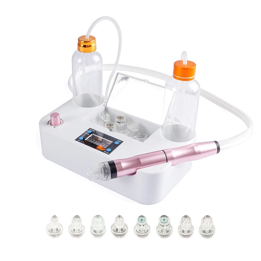 Small Bubble Cleansing Machine Blackhead Removal Water Spray Hydro Jet Beauty Tool Face Pores Vacuum Suction Acne Cleaner