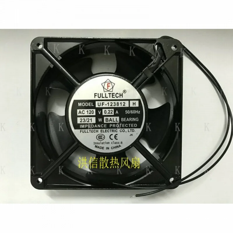 

C 1 шт. для FULLTECH UF-123812 H AC120V 0,22A 12038 12 см 2-проводной вентилятор переменного тока