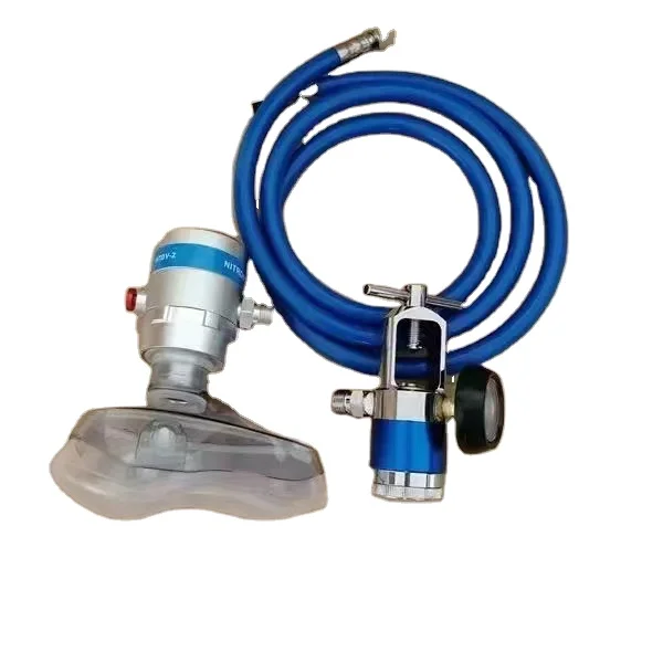 Medical Oxygen Demand Valve Resuscitator and Pin  Oxygen Regulator System for Oxygen Therapy