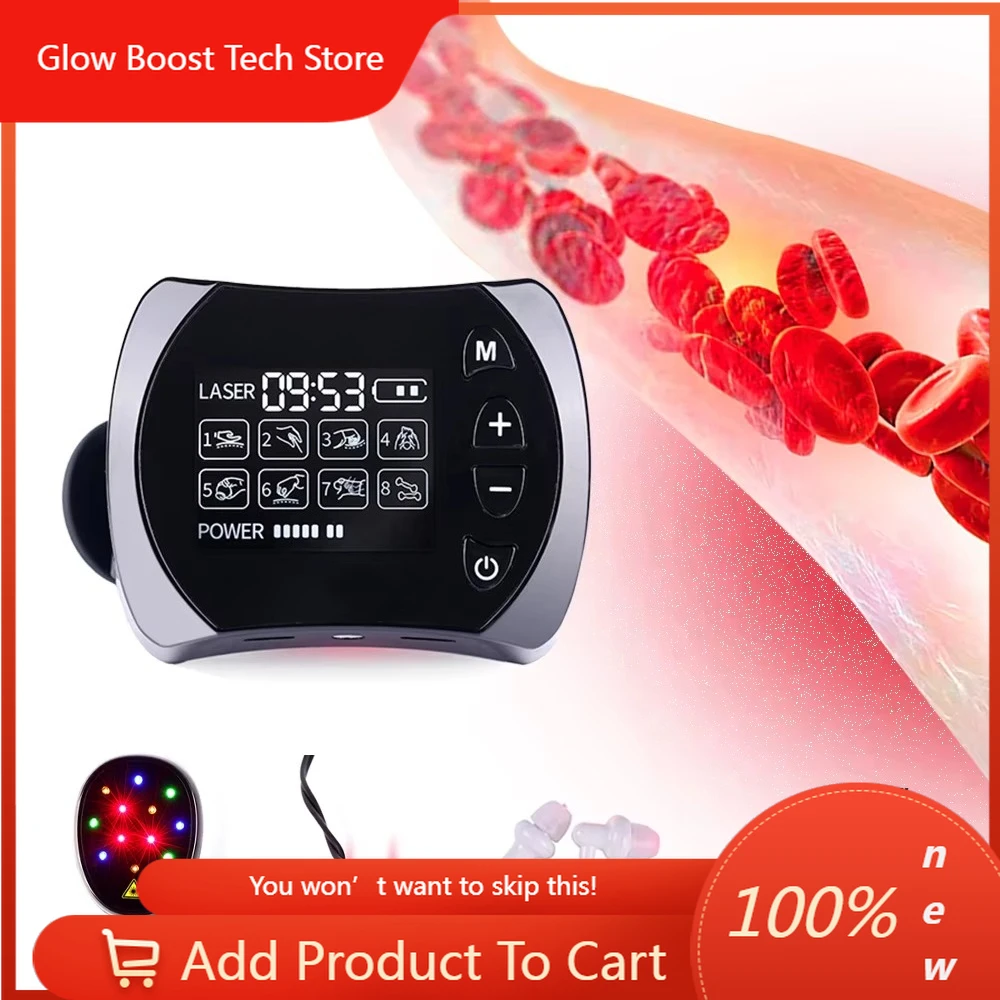

NYNormal Bloods Pressure LLLT Light Therapy Wrist Watch Prevent Cardiovascular With EMS for Stroke Rehabilitation Machine
