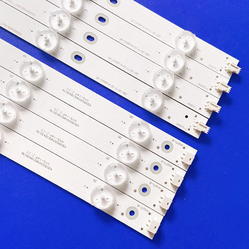 LED الخلفية LB-C430F14-E1-L-G1-SE3 SE2 ل dexp f43b7200c هيتاشي le43a509 le43a69 BBK 43lem-1015/ft2c 43LEM1018/FT2C PH43U21 #2