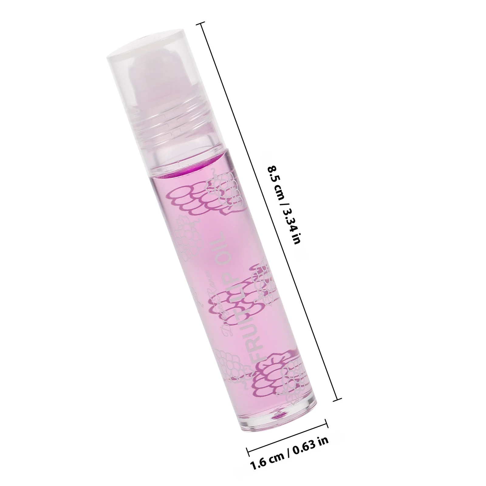 Óleo labial hidratante, hidratação de uva, brilho transparente para lábios secos, extratos de abacate de frutas de longa duração, cuidados com os lábios