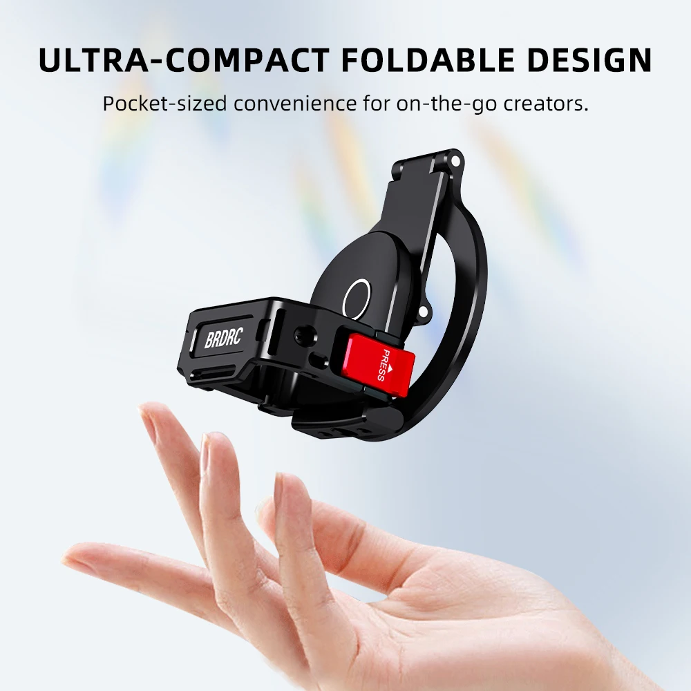 BRDRC Magnetischer Adapterhalter für DJI Osmo Pocket 4/3, Magsafe-Halterung für iPhone 17/16/15/14/13, Pocket 4/3 Zubehör – Detail 13