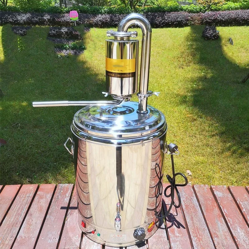 

304 Stainless Steel Essential Eucalyptus Oil Extraction Distiller Equipment Essential Oil Making Machine