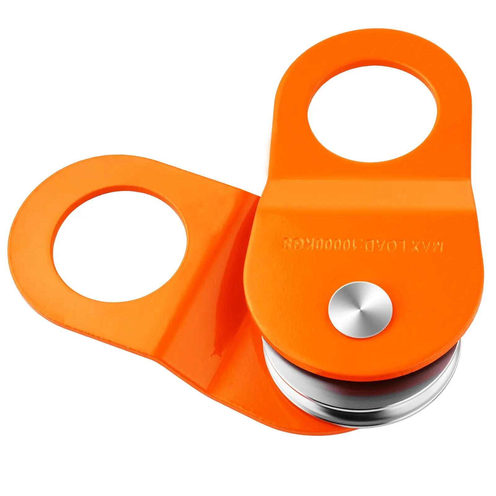 10 T Winch Snatch Block, 22,000 lbs Capacity Block and Tackle Pulley System, Work with 0.4