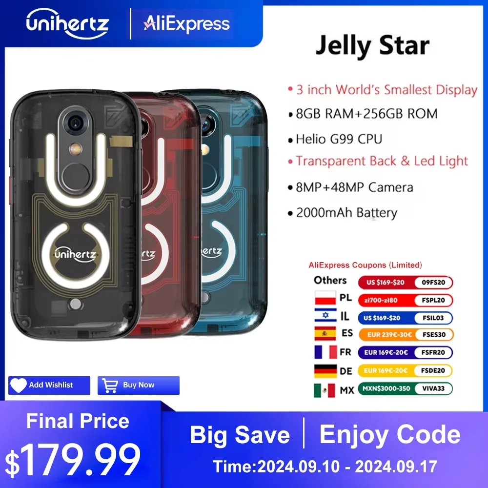 Mini Led Jelly 256GB 3 Transparent Unlocked 13 Backshell