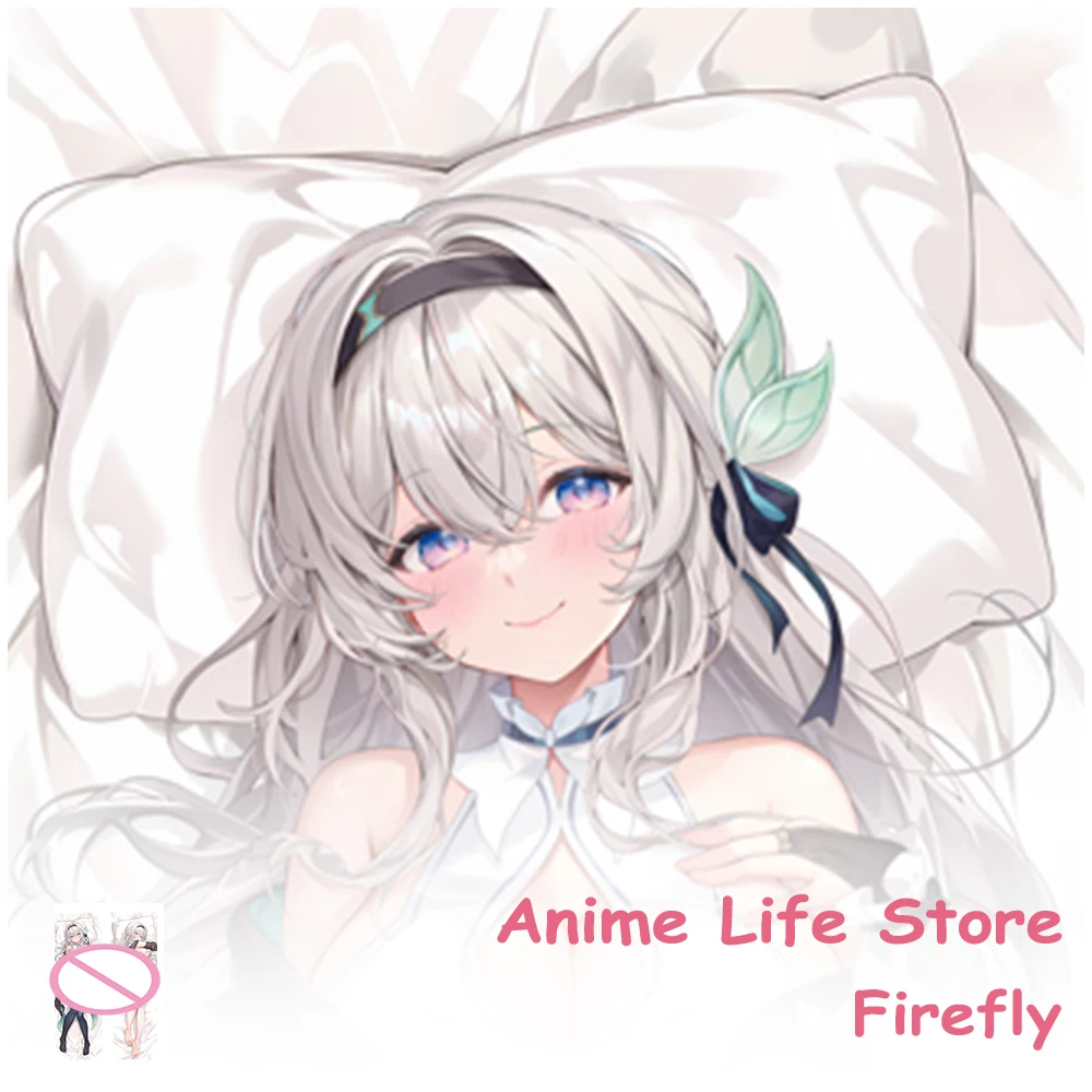 Cartoon Honkai StarRail Firefly Dakimakura Pillowcase Cosplay Props Otaku Long Pillowcases Double-Sided Print Cushion Covers