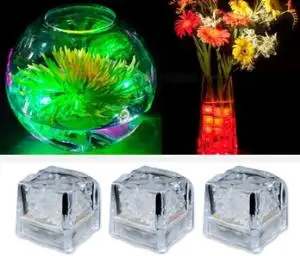 Led Lighted Ice Cubes (3 Pcs)