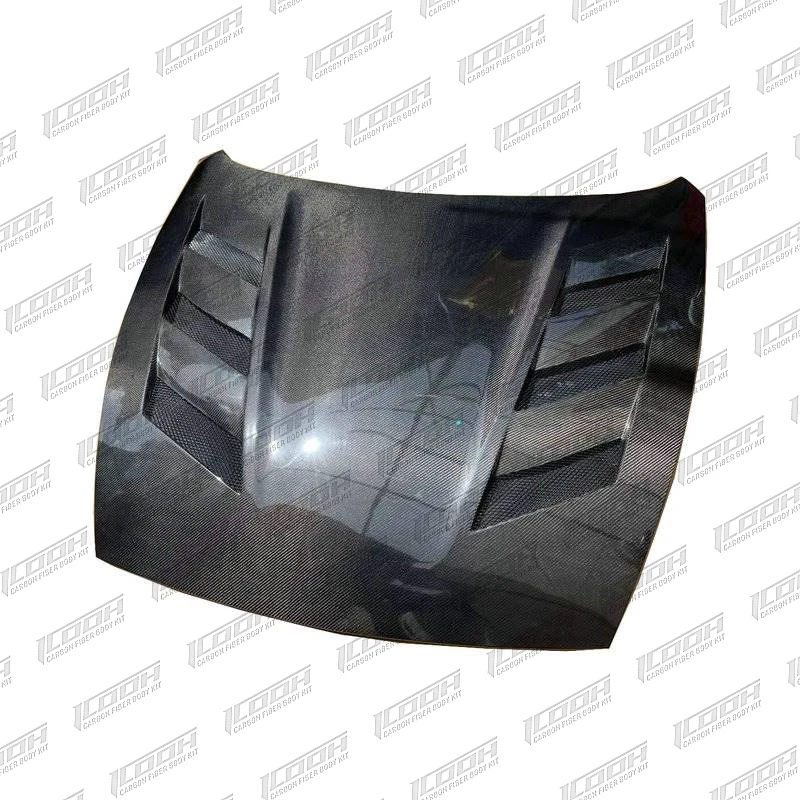 

ICOOH Racing 370Z Vented Style Carbon Fiber Fibre Front Engine Hood Bonnet Fit for Nissan 370z Z34 2009-2020