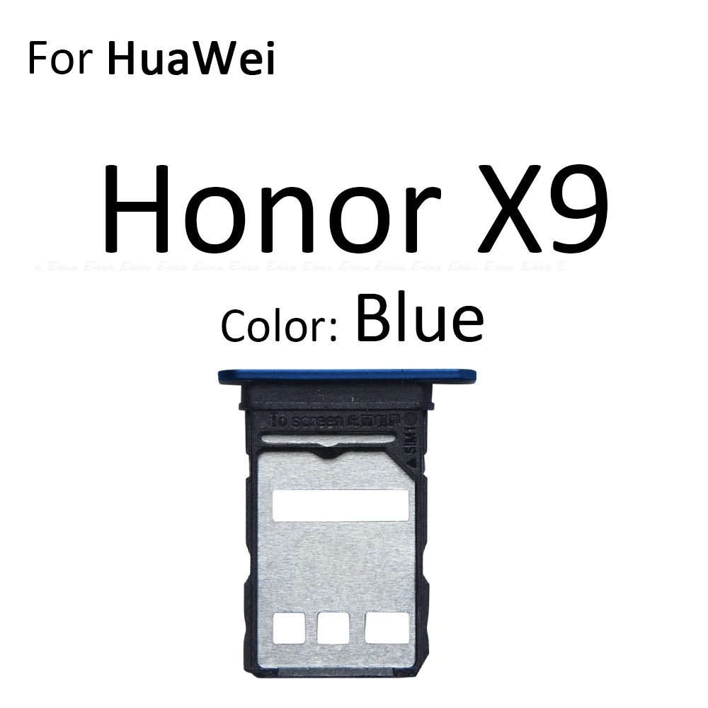 Sim Micro SD Card Socket Adapter Container Connector Holder Slot Tray Reader For HuaWei Honor X9 4G X9a X9b X8b 5G