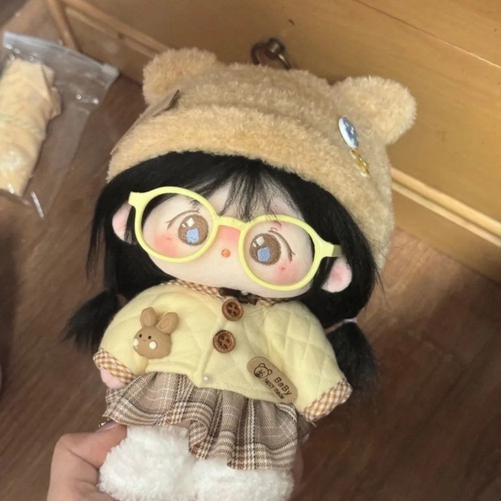 ใหม่เนยหมีกระต่ายน่ารัก 20 ซม.ผ้าฝ้ายตุ๊กตาเสื้อผ้าเด็กของเล่นของขวัญ DIY แต่งตัวตุ๊กตาอุปกรณ์เสริมชุดเจ้าหญิง Photo Props