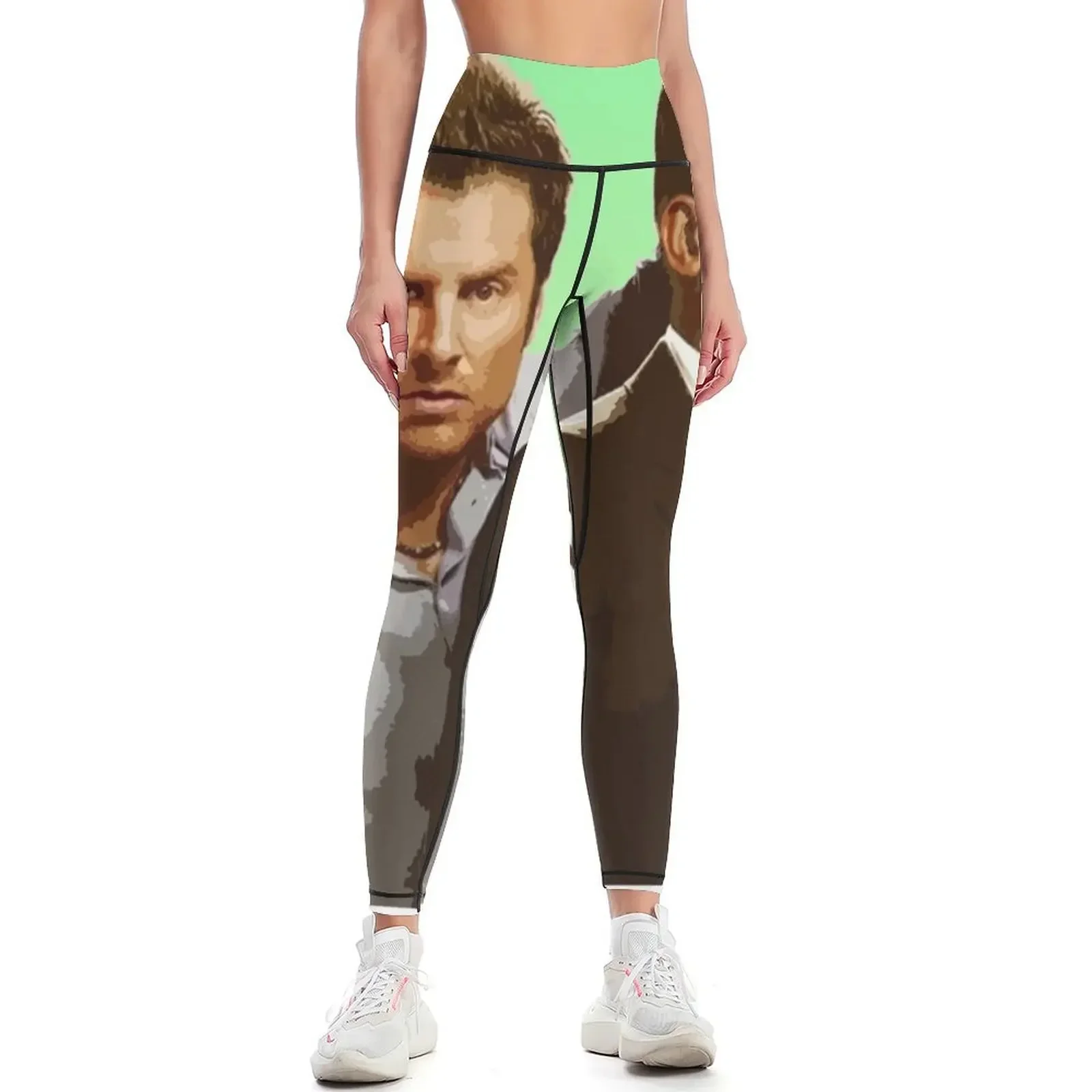 

Shawn and Gus (Psych) Leggings legging pants raises butt active wear Women sports Sportswear woman gym Womens Leggings
