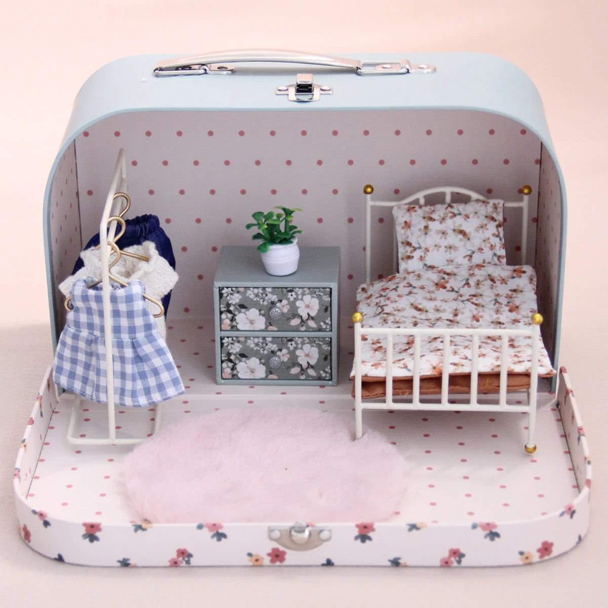 Miniature Furniture Cardboard Gift Box, Optional with or Without Mouse, Suitable for Mini House Decoration Items