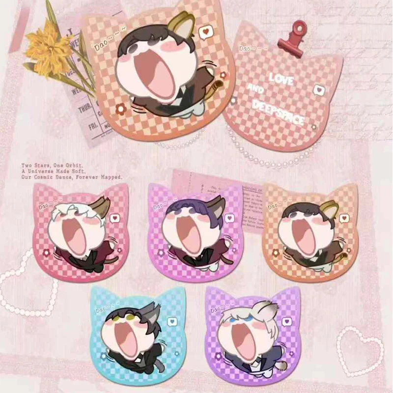 Love And Deepspace Temptation of Home Trading Cards 90*90mm Set Sweet Style Paper Material Fan Collectibles