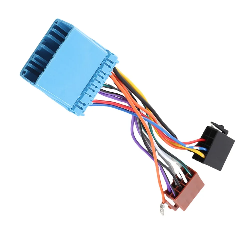 Blue Speaker Connector Wiring Adapter Harness Connector Wire Harness Connector Stereo Wiring Harness for /Suzuki