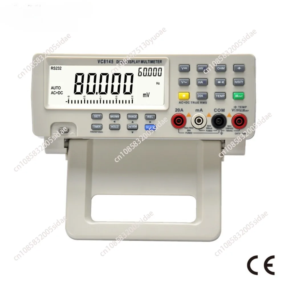 New VC8145 Desktop Digital Multimeter High Accuracy Dual Display Multimeter Autoranging Digital Bench Top Multimeter 110V-220V